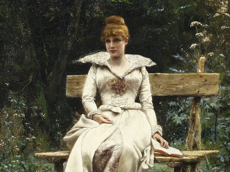 1850-Alfred Seifert - Sognare ad occhi aperti